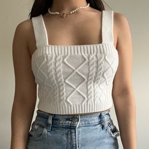 Forever 21 Sweater Knit Crop top